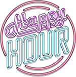 Happy Hour sign